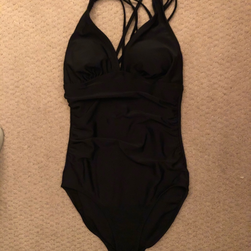Black one piece